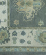 Turkish Oushak Rug 4'2" x 9'7" #17167