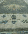 Turkish Oushak Rug 4'2" x 9'7" #17167