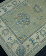 Turkish Oushak Rug 3'10" x 8'2" #17005