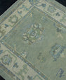 Turkish Oushak Rug 3'10" x 8'2" #17005