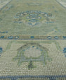 Turkish Oushak Rug 3'10" x 8'2" #17005