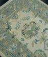 Turkish Oushak Rug 4'2" x 9'3" #17053
