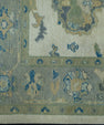 Turkish Oushak Rug 4'2" x 9'3" #17053