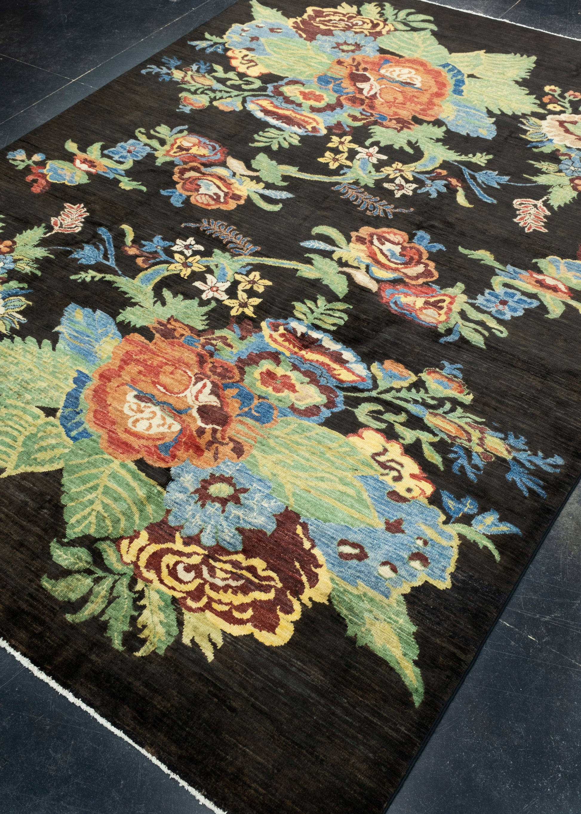 Handwoven Oushak Rug 5'8" x 7'11" #17906