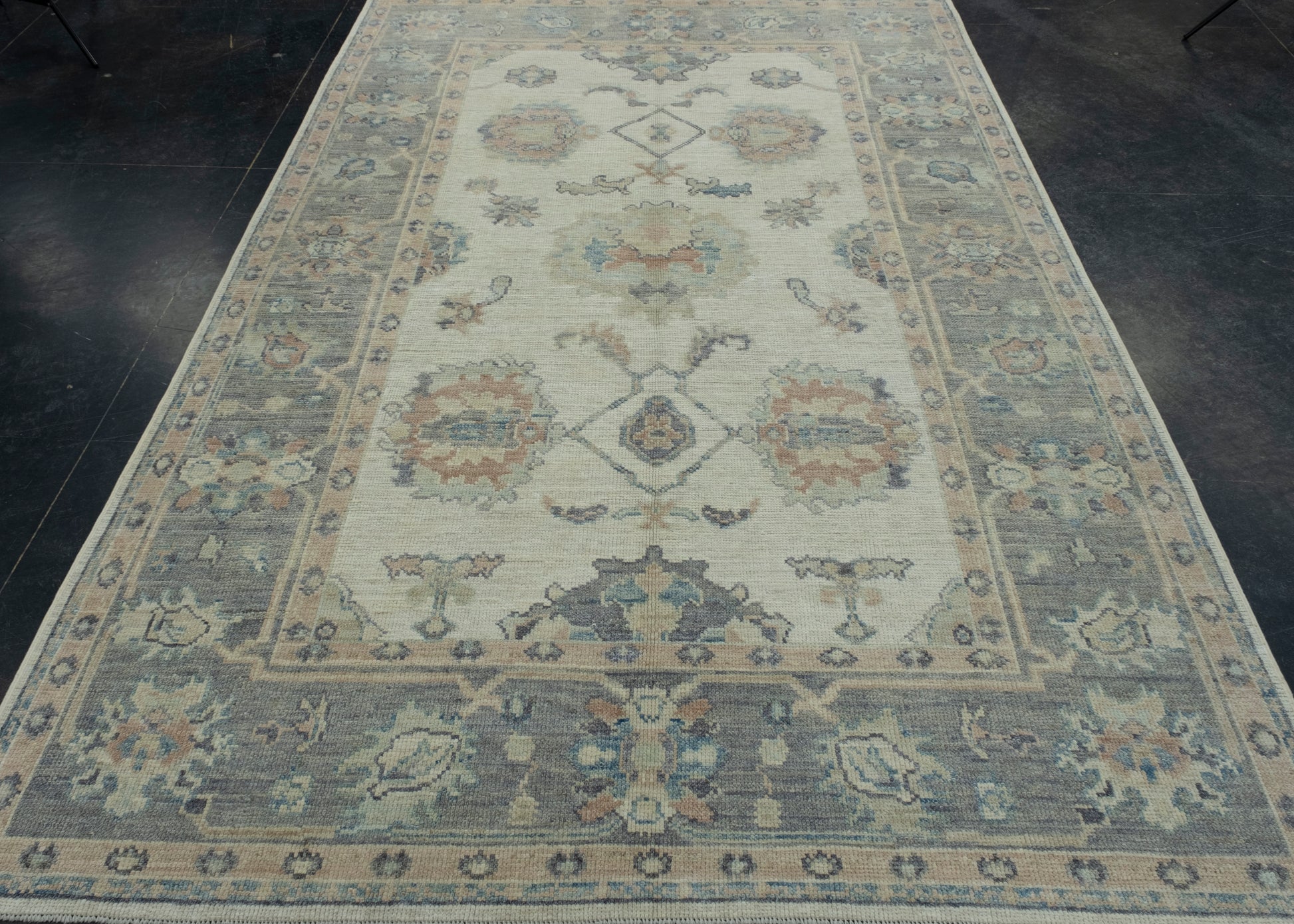 Turkish Oushak Rug 6' x 9' #17900