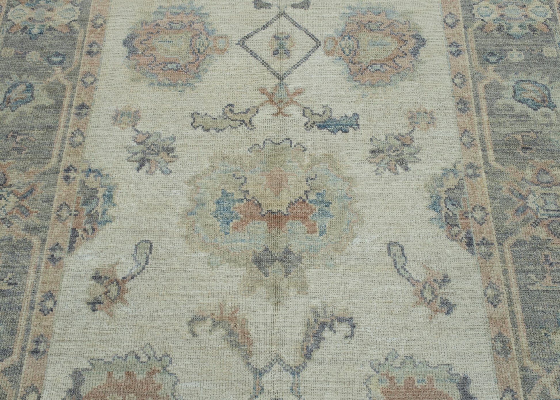 Turkish Oushak Rug 6' x 9' #17900