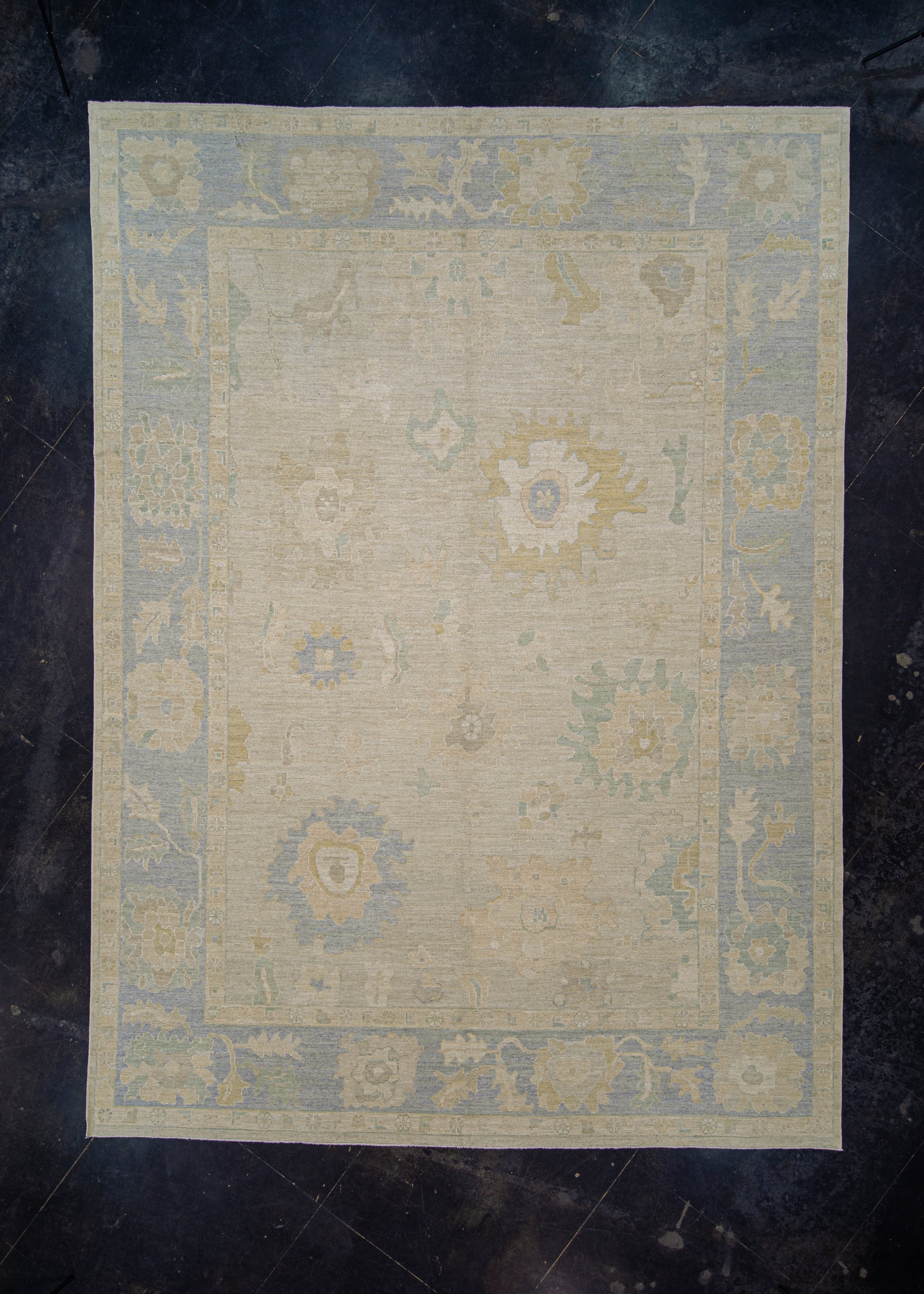 Turkish Oushak Rug 10'2" x 13'11" #11574