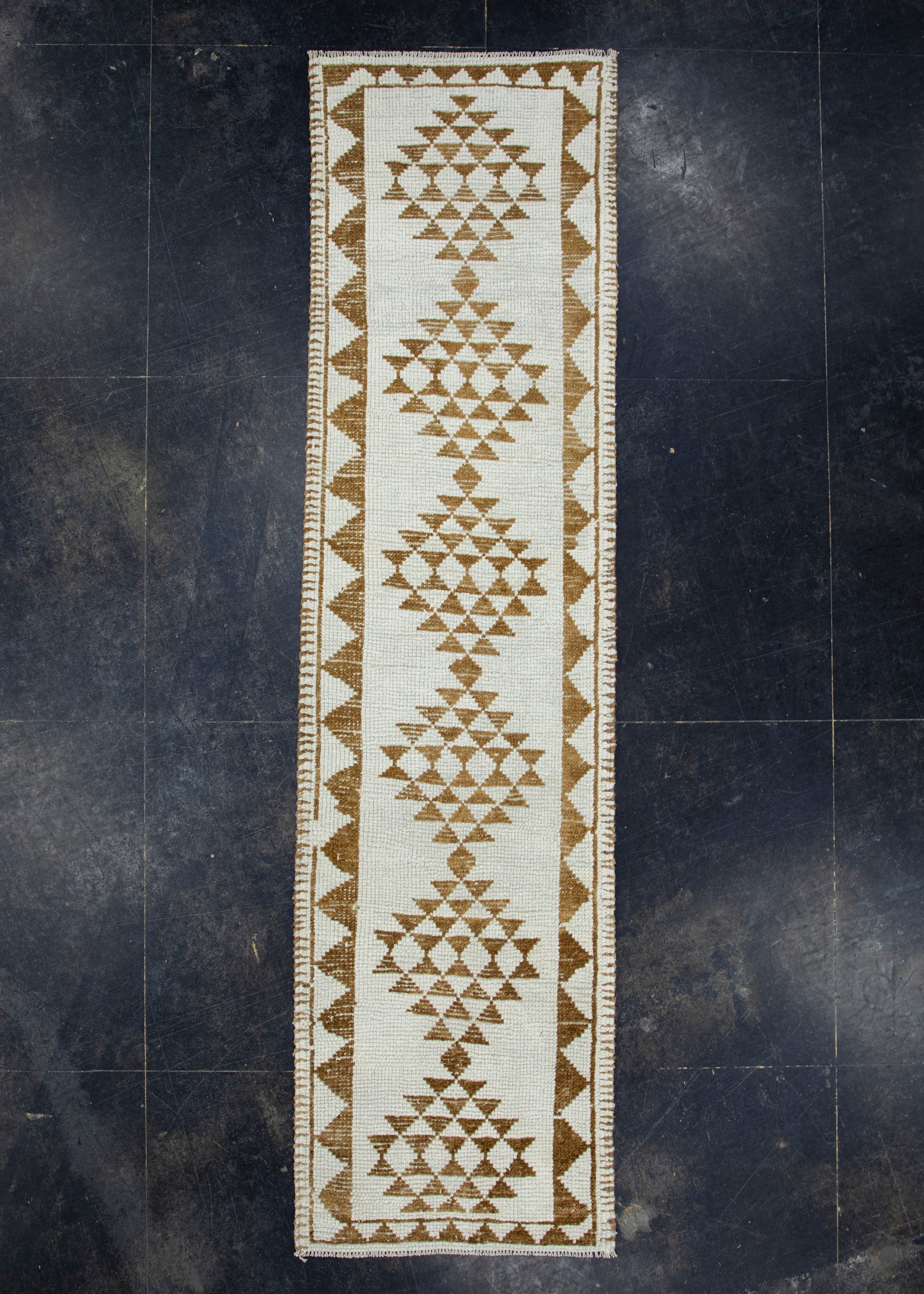Turkish Vintage Anatolian Runner Rug 2'8" x 10'5" #17472