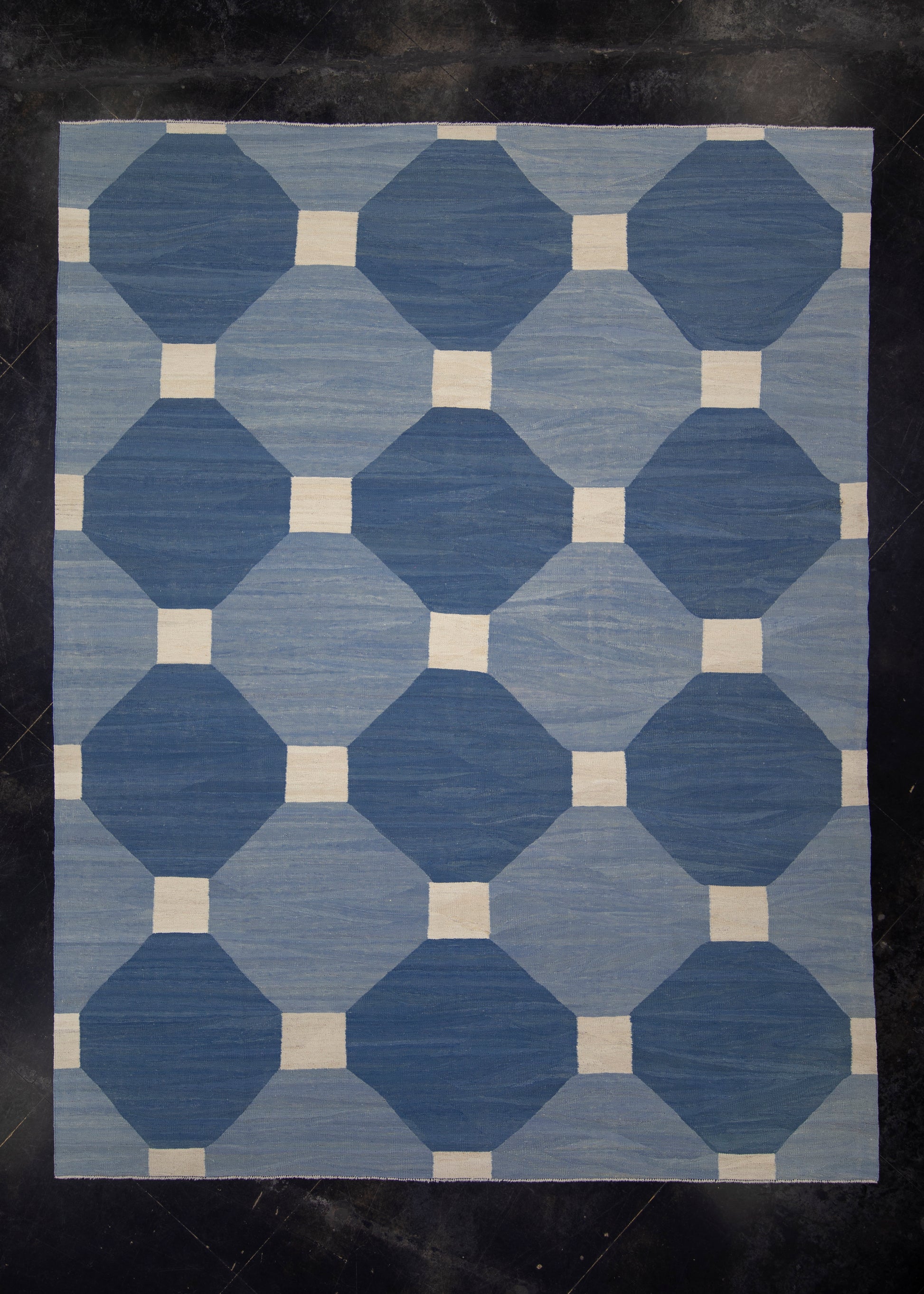 Oriental Flat Weave Turkish Kilim 9'6" x 12'2" #7677