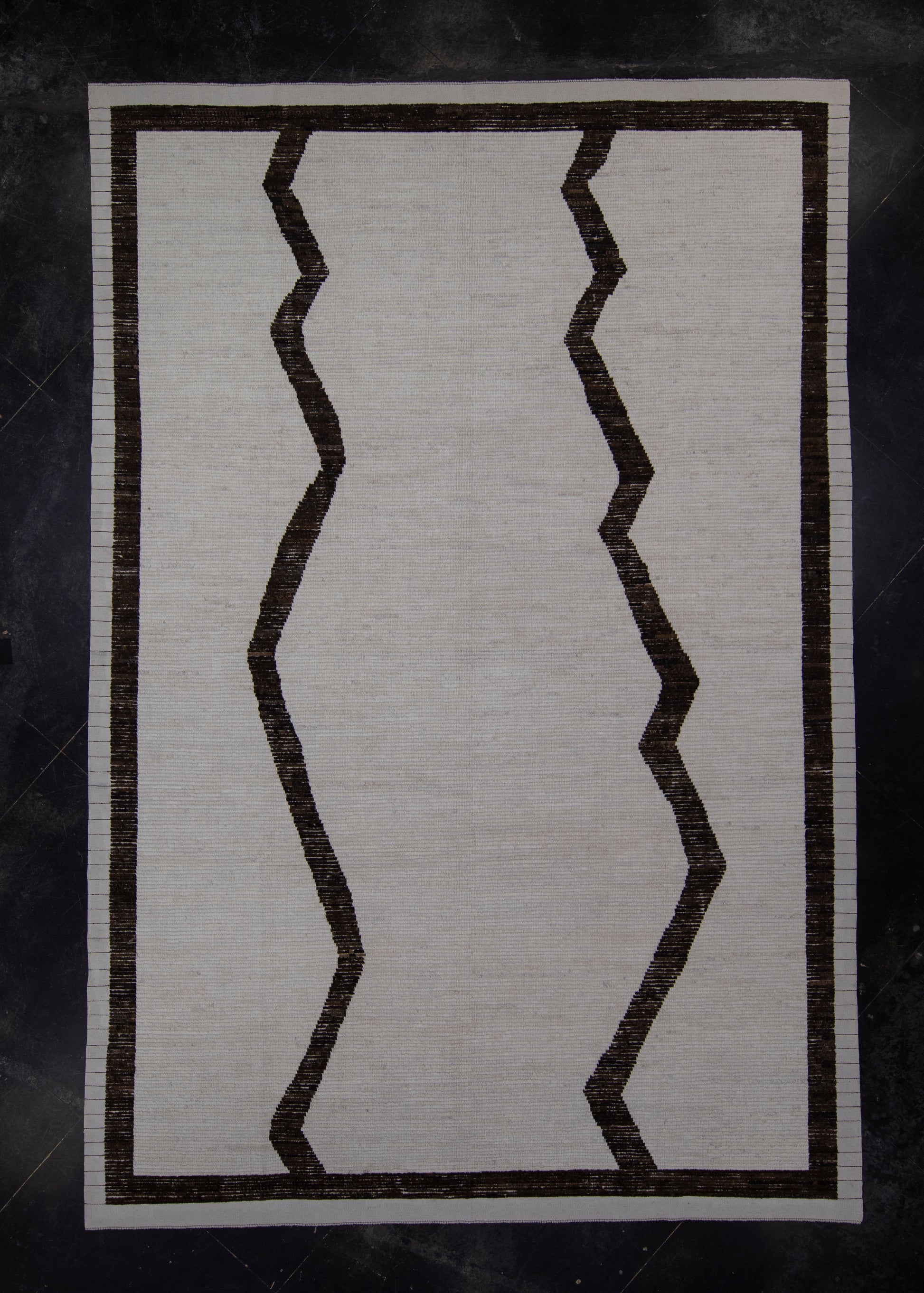 Turkish Tulu Rug Hand Knotted Rug 8'11" x 12'9" #6410