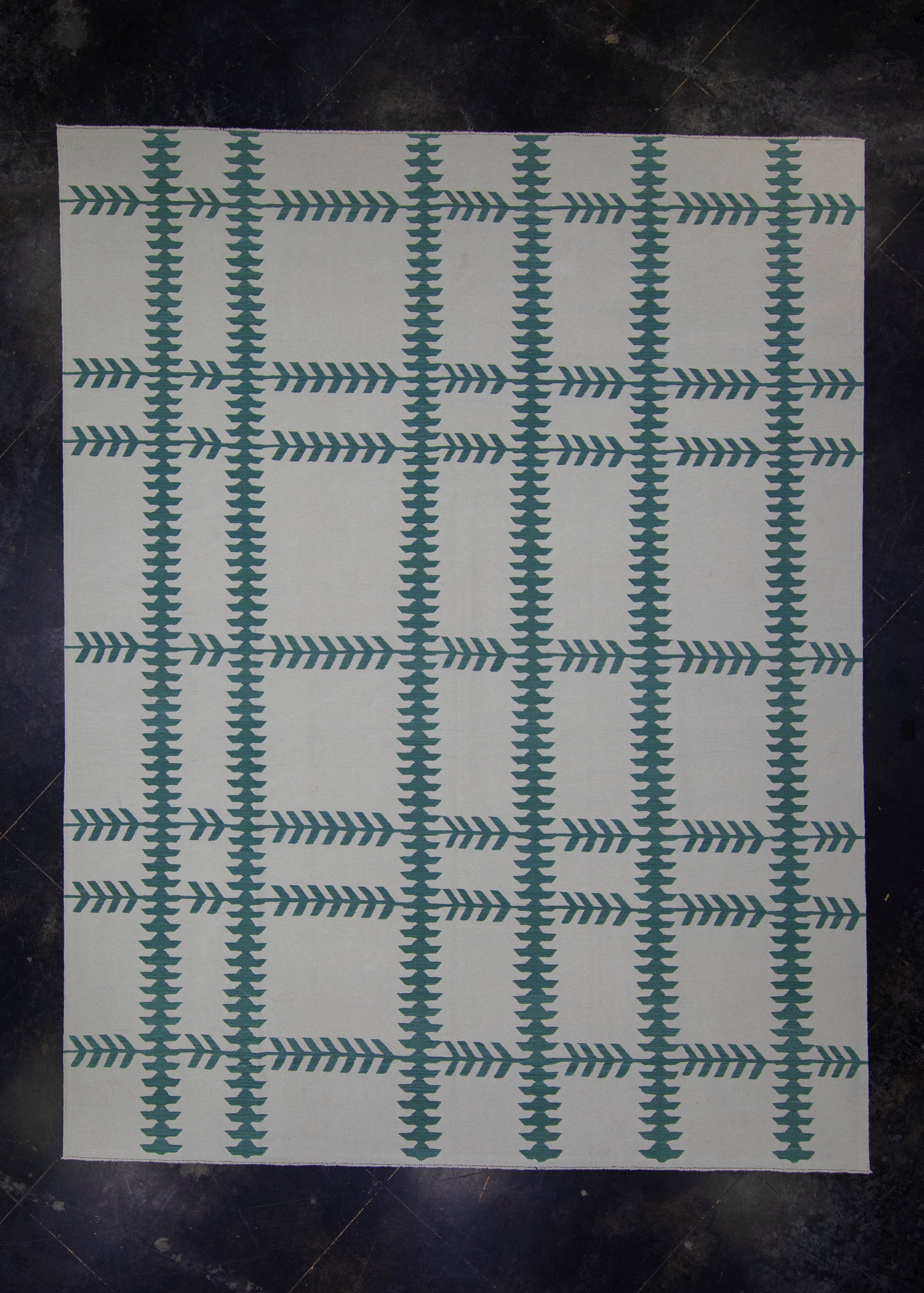 Oriental Flat Weave Turkish Kilim 9'4" x 12' #11955