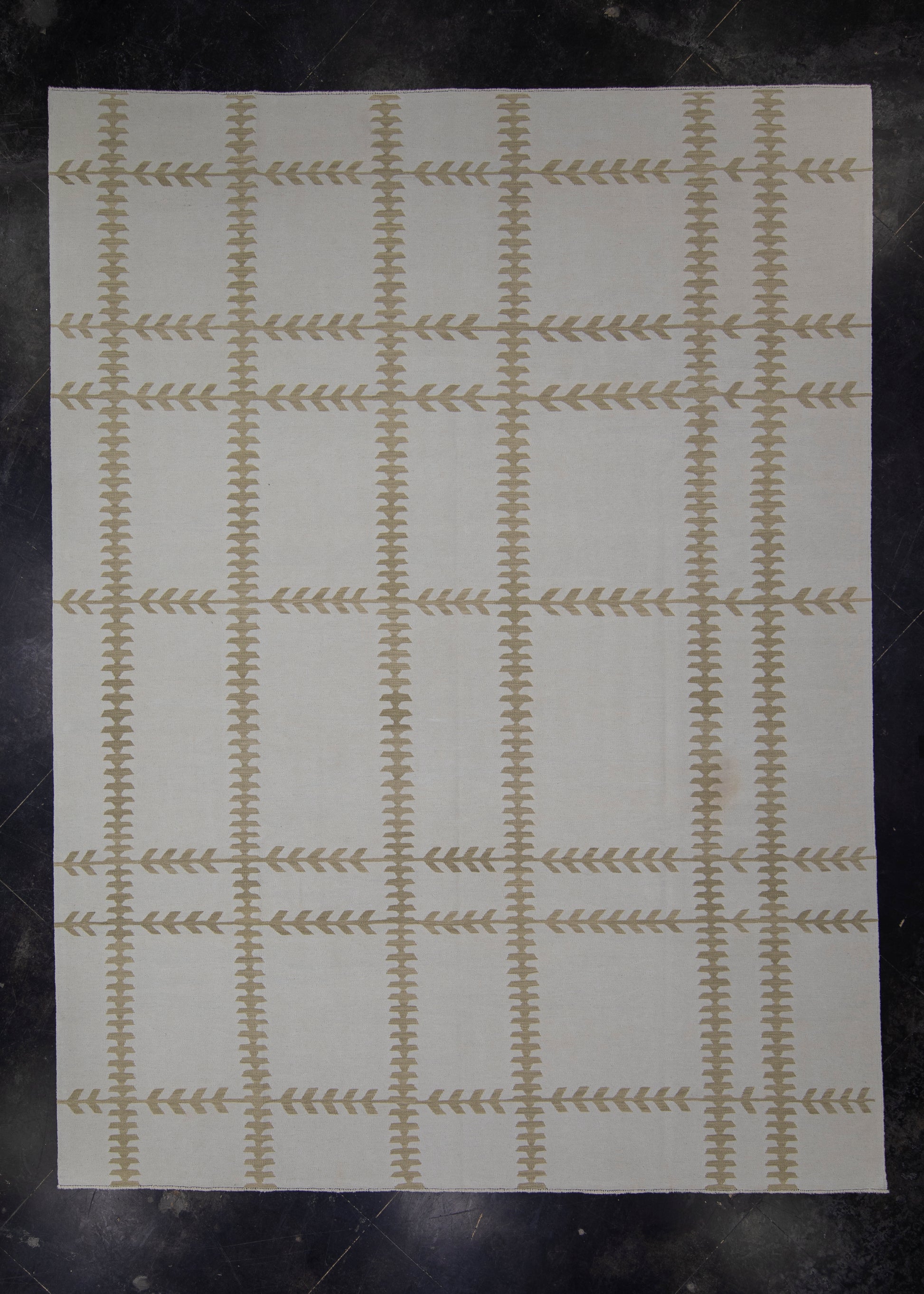 Oriental Flat Weave Turkish Kilim 9'1" x 12'1" #12219