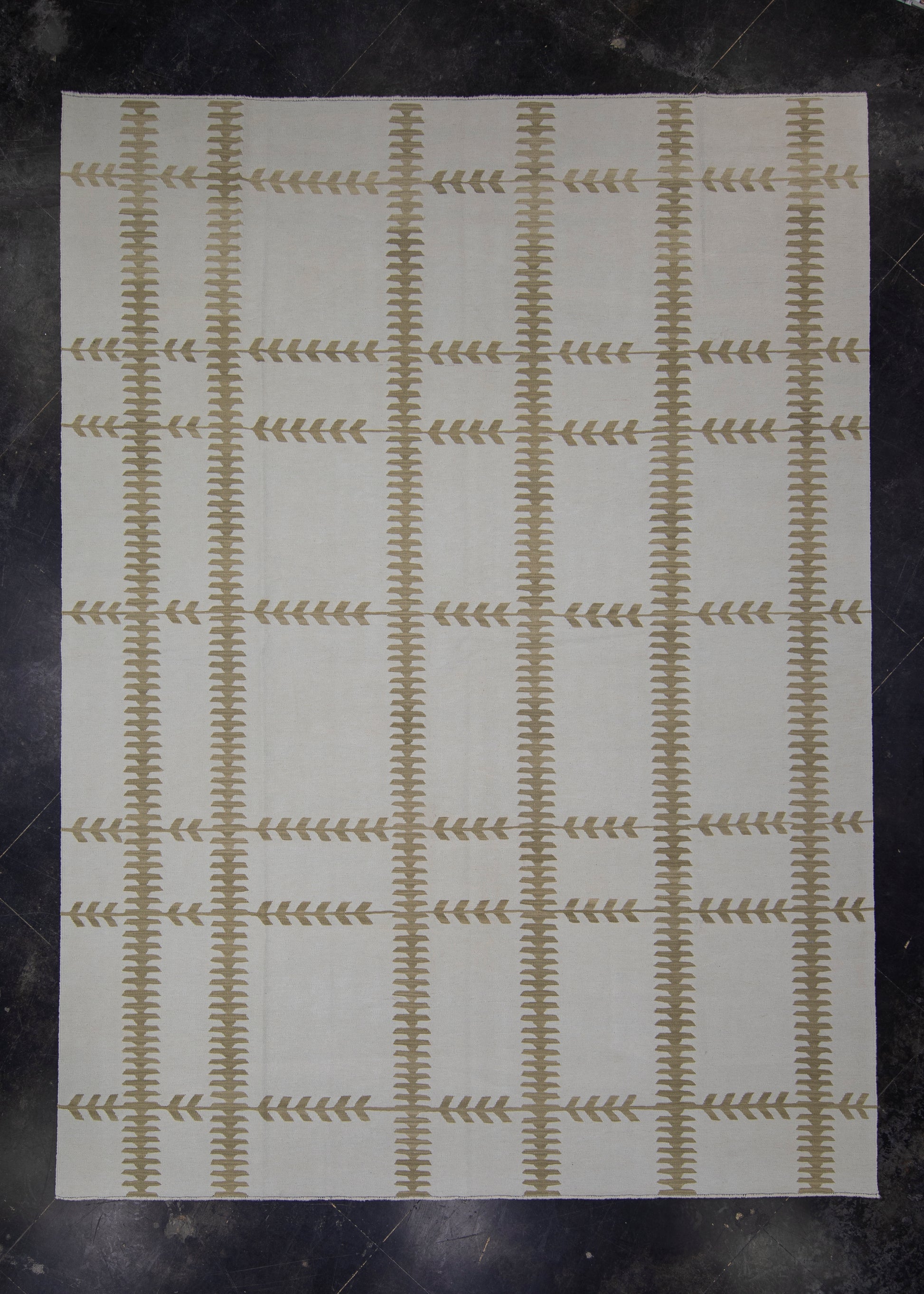 Oriental Flat Weave Turkish Kilim 9'1" x 12'2" #12213