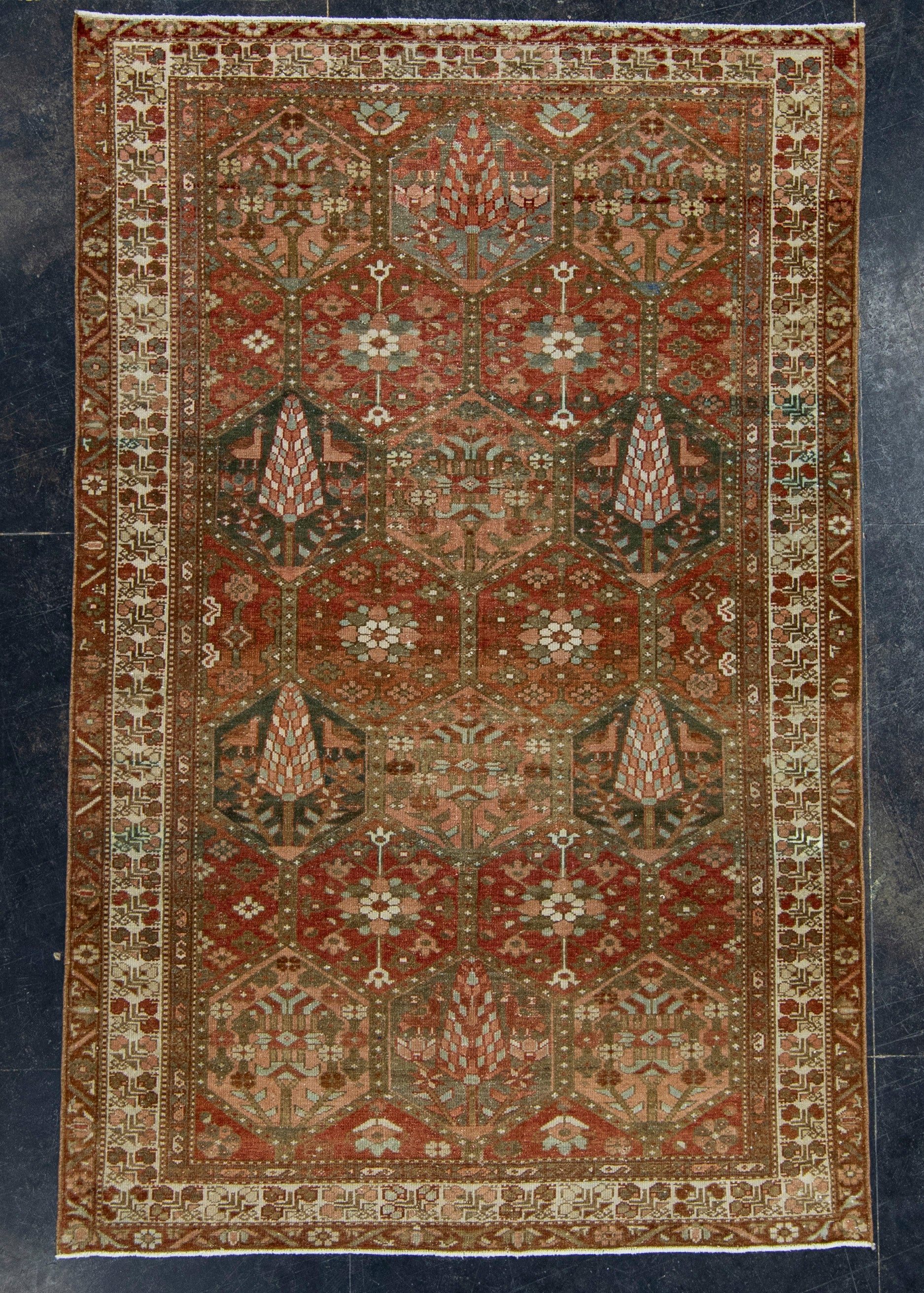 Turkish Vintage Rug 4'6" x 6'11" #16710