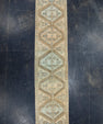Turkish Vintage Anatolian Runner Rug 2'5" x 10'5" #17515