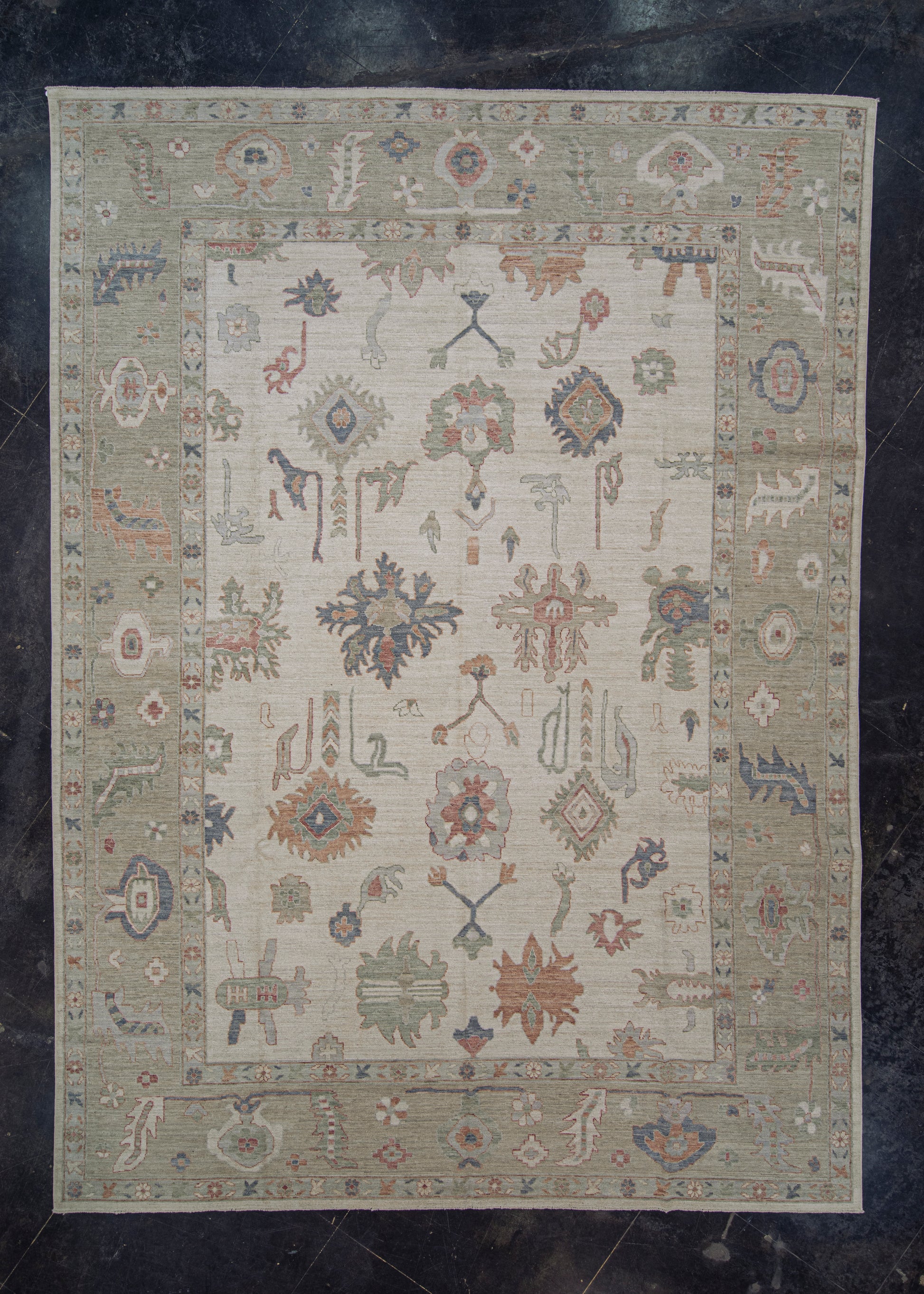Oushak Rug 10'2" x 13'11" #AR-511