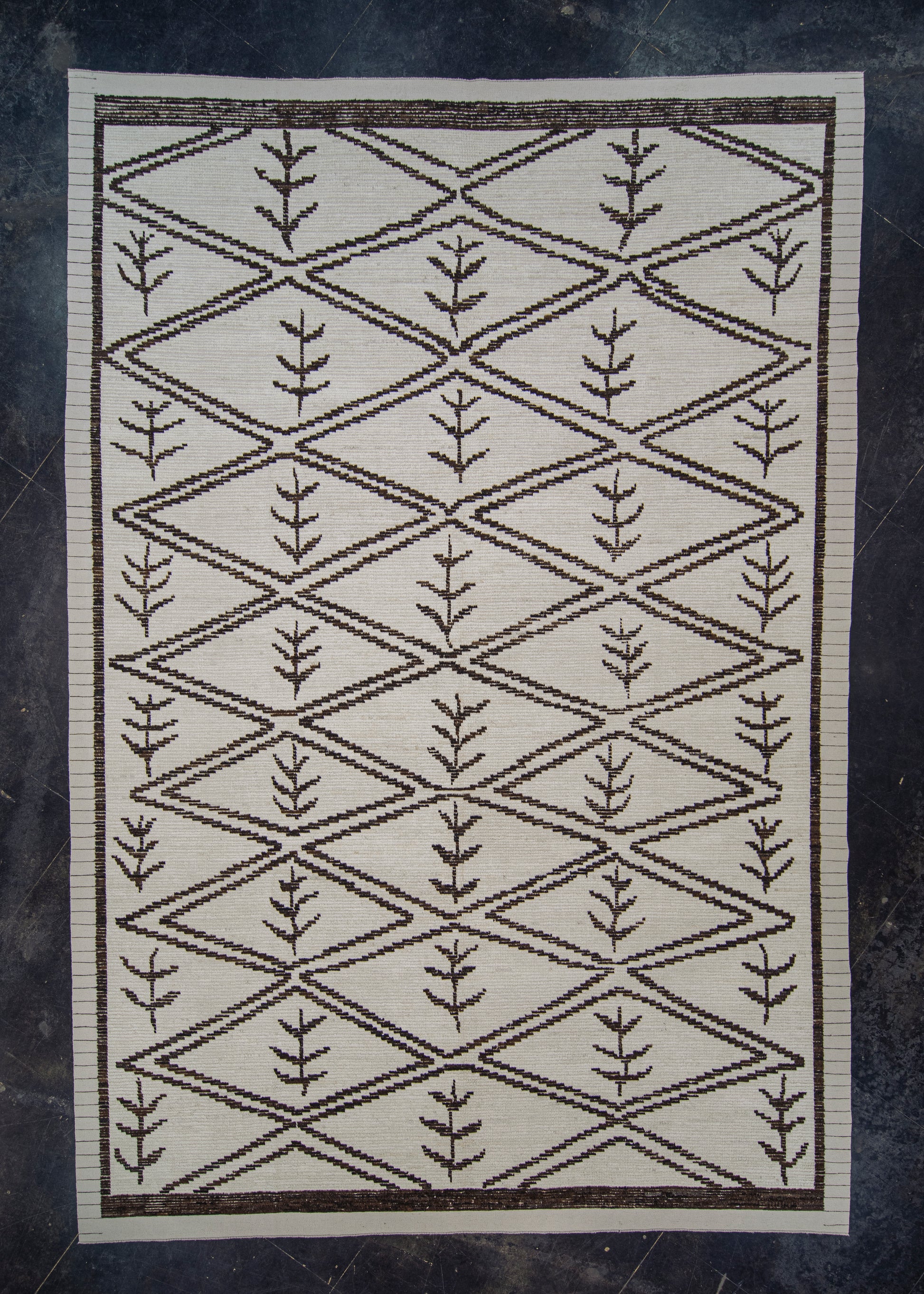 Turkish Tulu Rug Hand Knotted Rug 9'10" x 13'11" #6214
