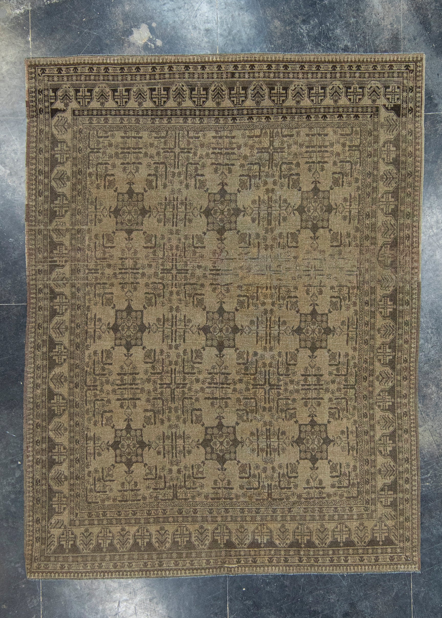 Turkish Vintage Rug 6'4" x 8'5" #16848