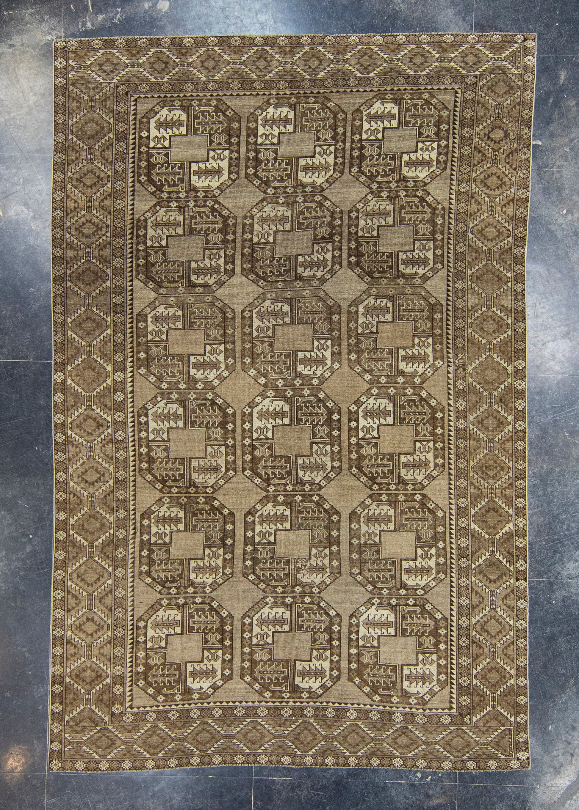 Turkish Vintage Rug 6'11" x 10'8" #16721