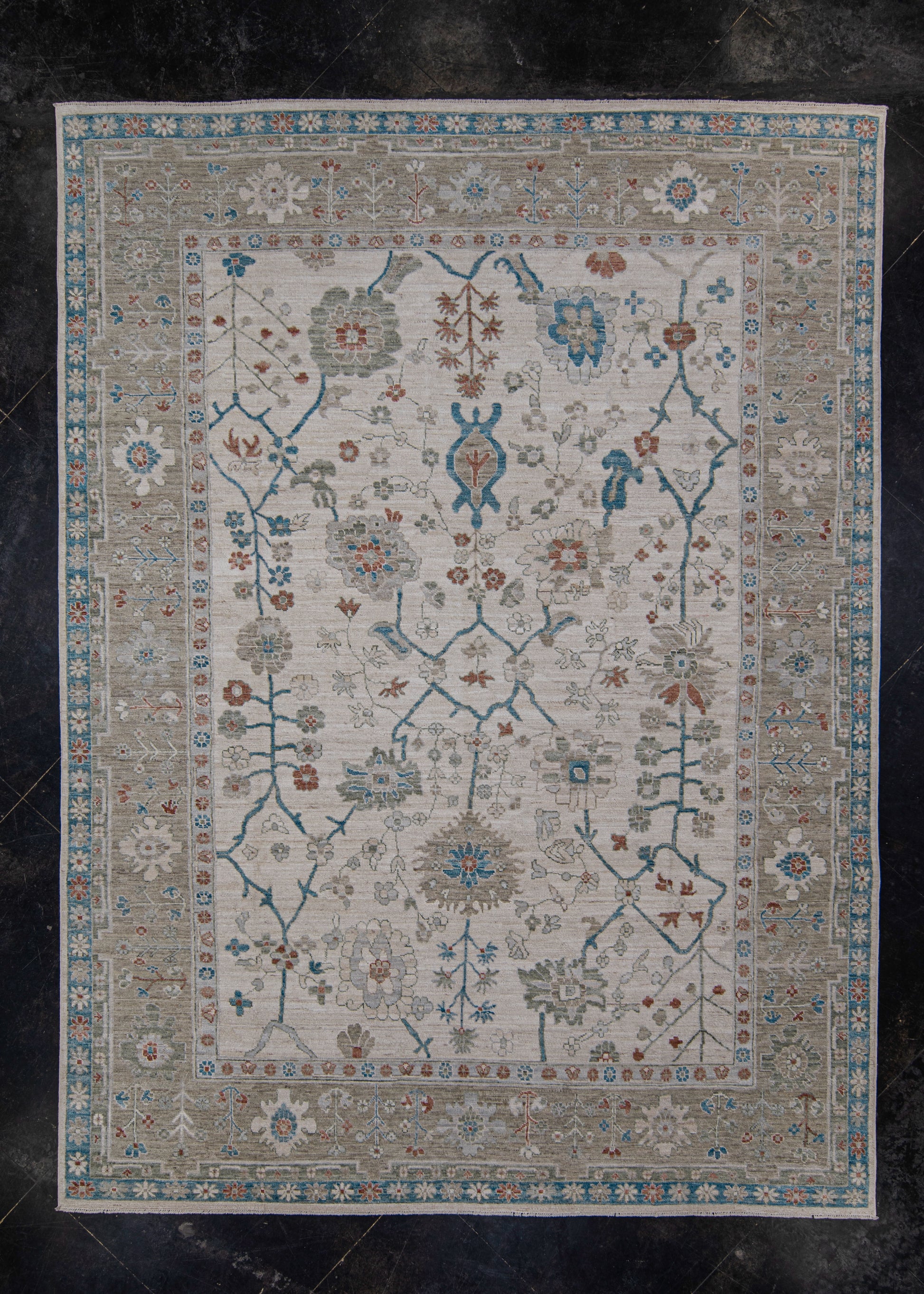 Oushak Rug 9' x 12'3" #AR-505