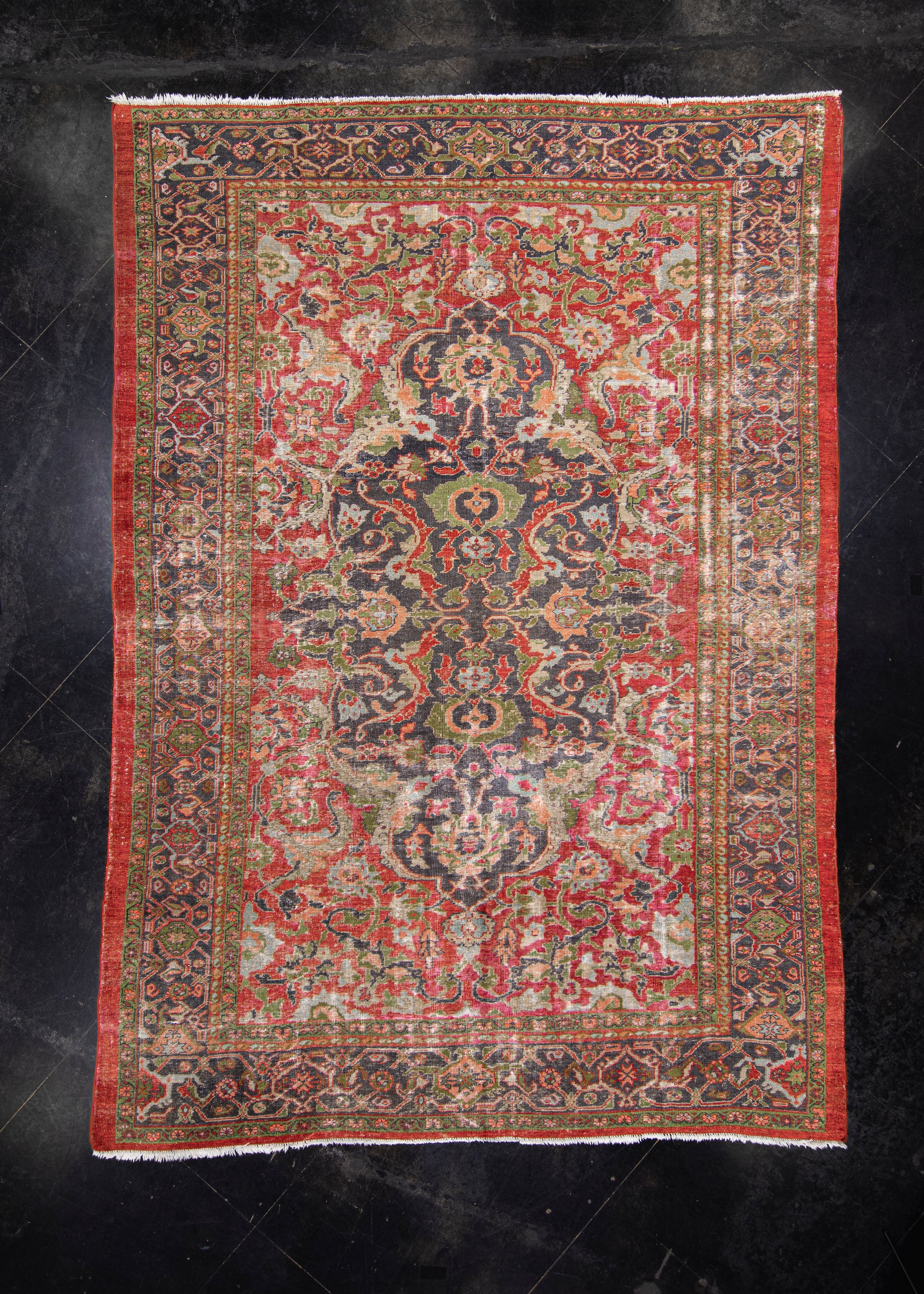 Antique Mahal Rug 8'9" x 12'6" #1002
