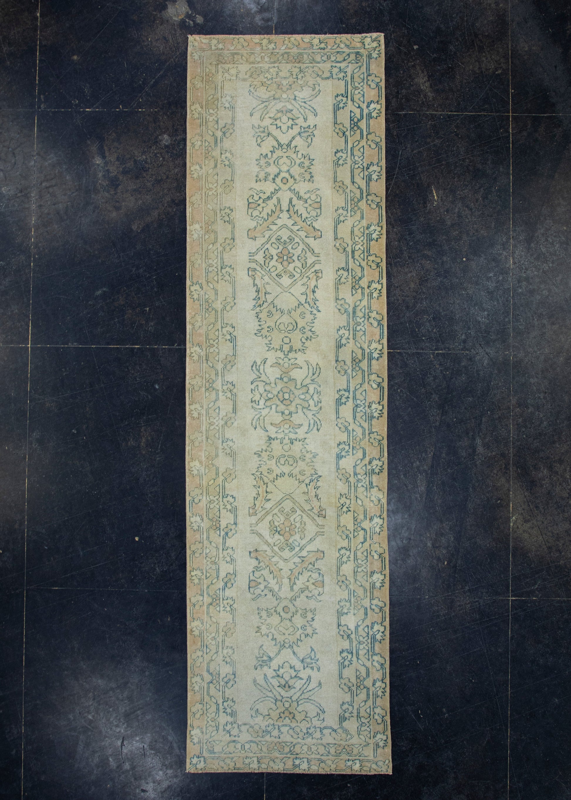 Turkish Vintage Anatolian Runner Rug 2'5" x 9'1" #17157