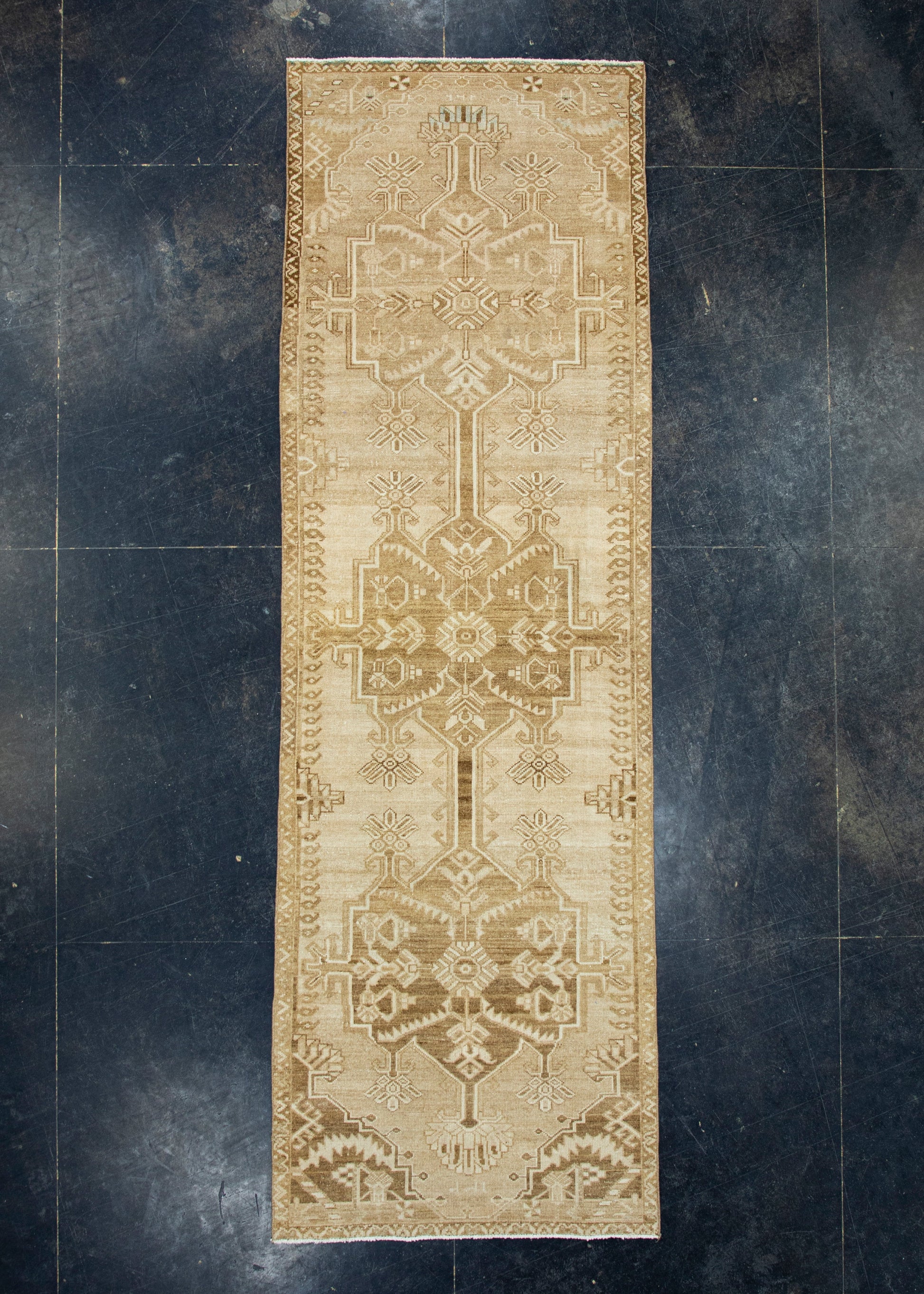 Turkish Vintage Runner Rug 2'10" x 9'2" #17521