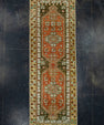 Turkish Vintage Runner Rug 3'3" x 9'5" #17979