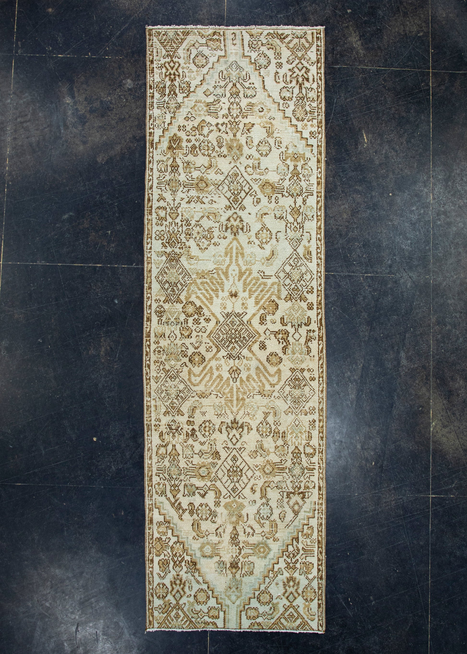 Turkish Vintage Runner Rug 2'6" x 8'5" #17938