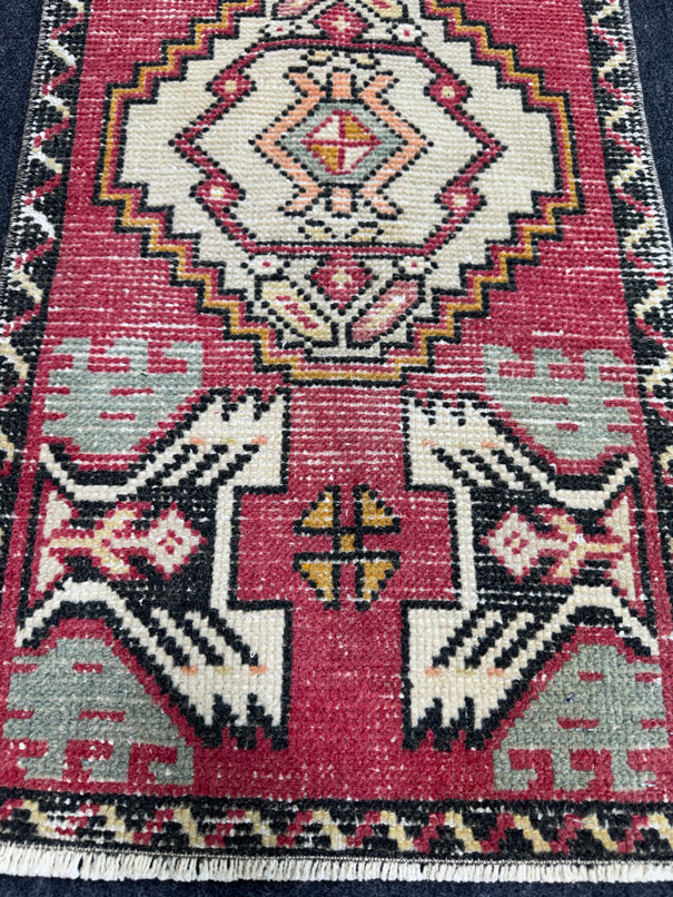 Turkish Yastik Rug 1'6" x 2'11" #24079