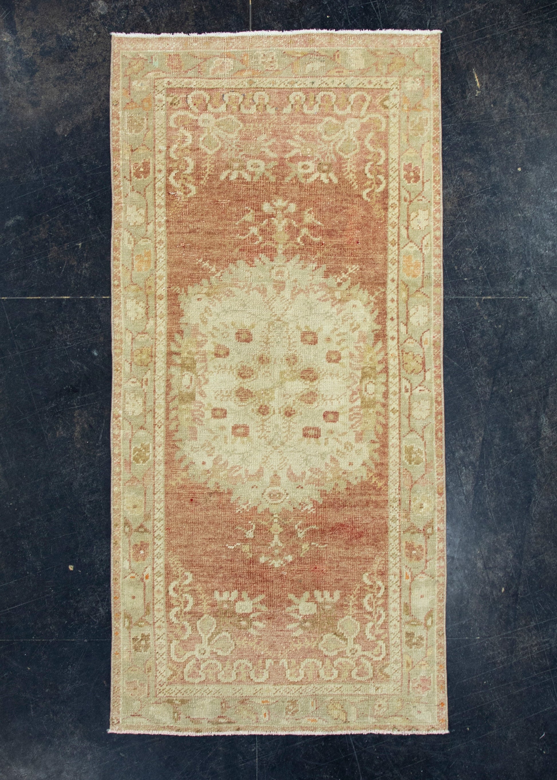 Turkish Vintage Anatolian Runner Rug 2'11" x 6'2" #17029