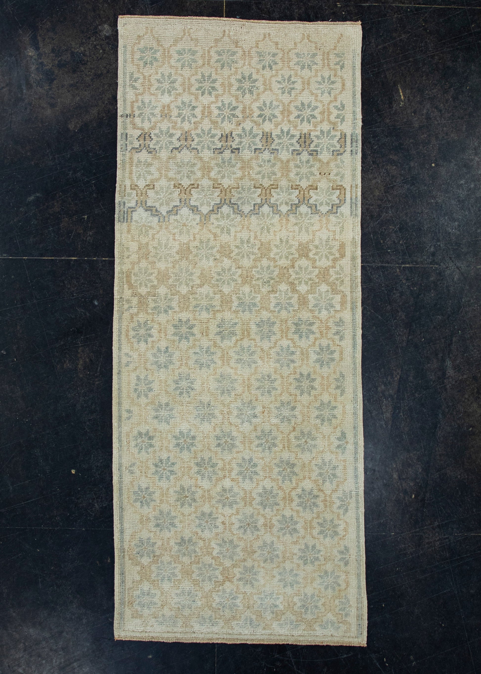 Turkish Vintage Runner Rug 2'9" x 7' #17421