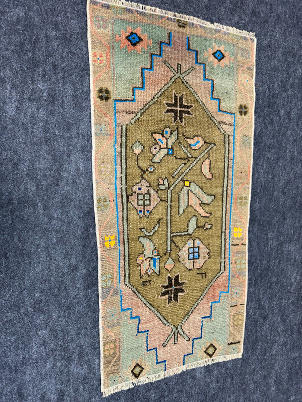 Turkish Yastik Rug 1'6" x 3'1" #24070