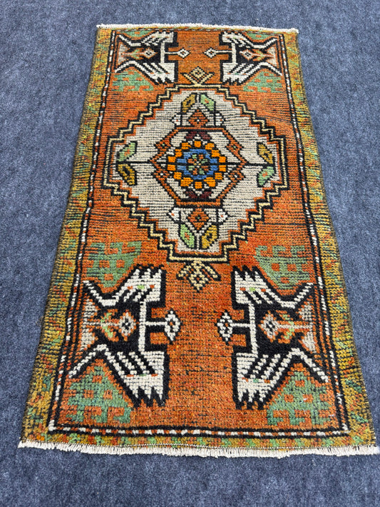 Turkish Yastik Rug 1'8" x 3'1" #24068