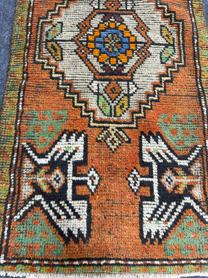 Turkish Yastik Rug 1'8" x 3'1" #24068