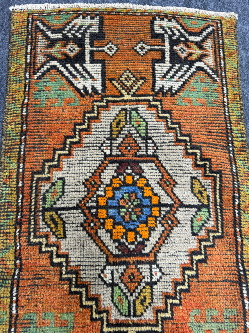 Turkish Yastik Rug 1'8" x 3'1" #24068
