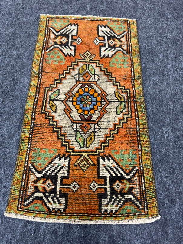 Turkish Yastik Rug 1'8" x 3'1" #24068