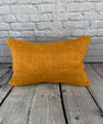16 x 24 Hemp Pillow Turkish Cushion Natural Orange Pillow Cushion Cover #6276