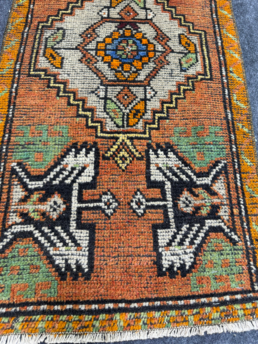 Turkish Yastik Rug 1'8" x 3'2" #24056
