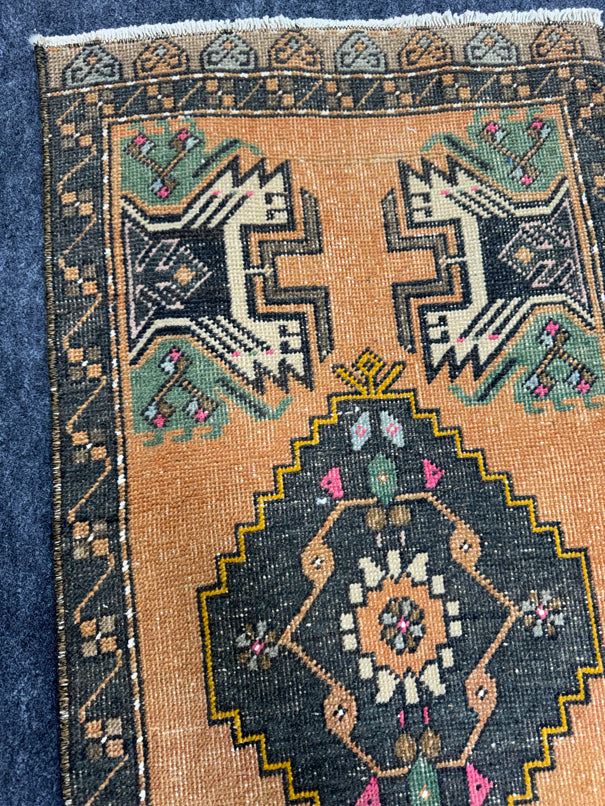 Turkish Yastik Rug 1'8" x 3'7" #24054