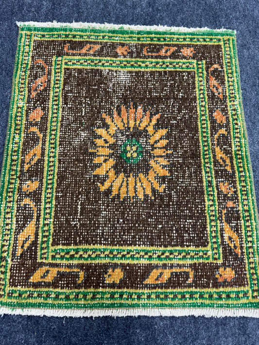 Turkish Yastik Rug 1'9" x 2' #24045