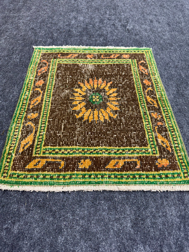 Turkish Yastik Rug 1'9" x 2' #24045