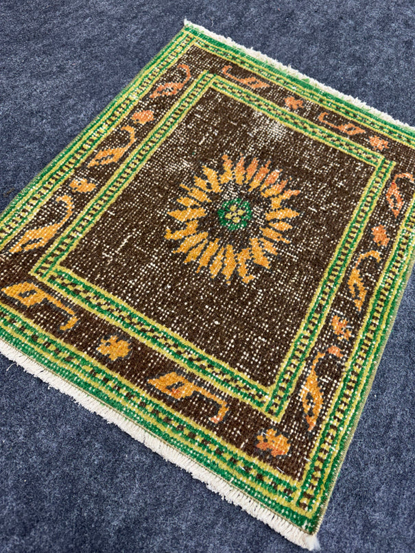 Turkish Yastik Rug 1'9" x 2' #24045