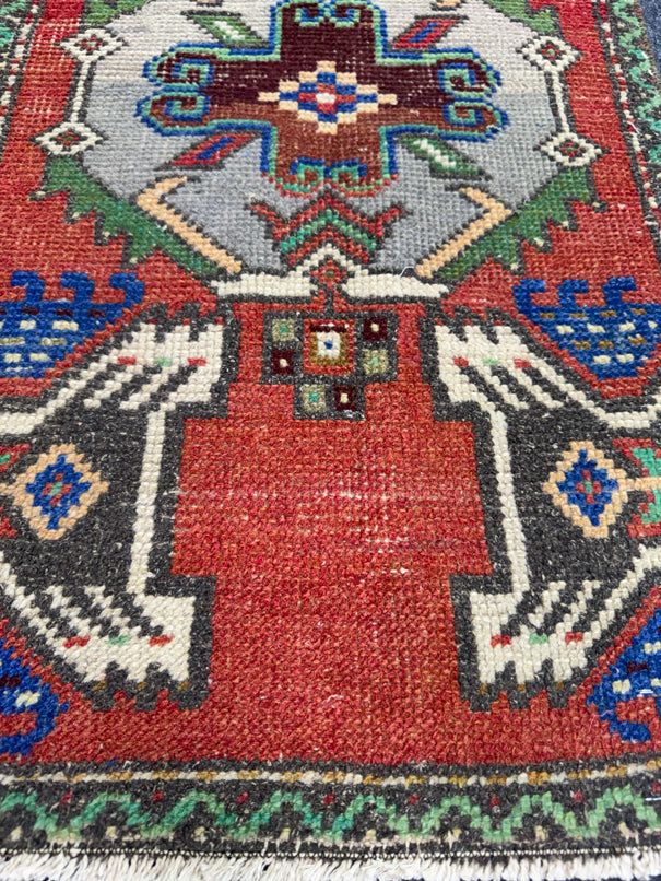 Turkish Yastik Rug 1'8" x 3'4" #24034