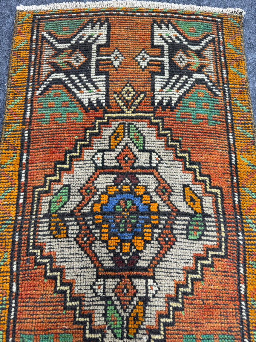 Turkish Yastik Rug 1'7" x 3'3" #24036