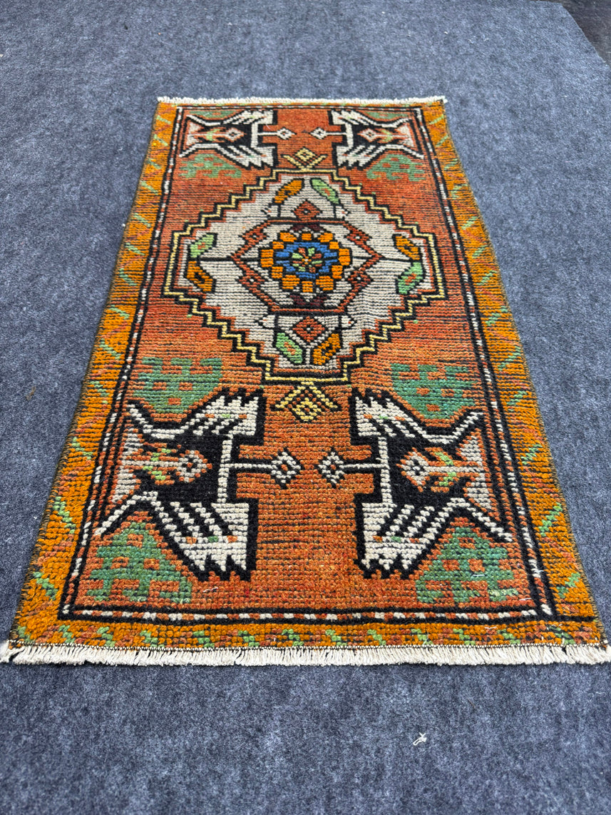 Turkish Yastik Rug 1'8" x 3'1" #24037