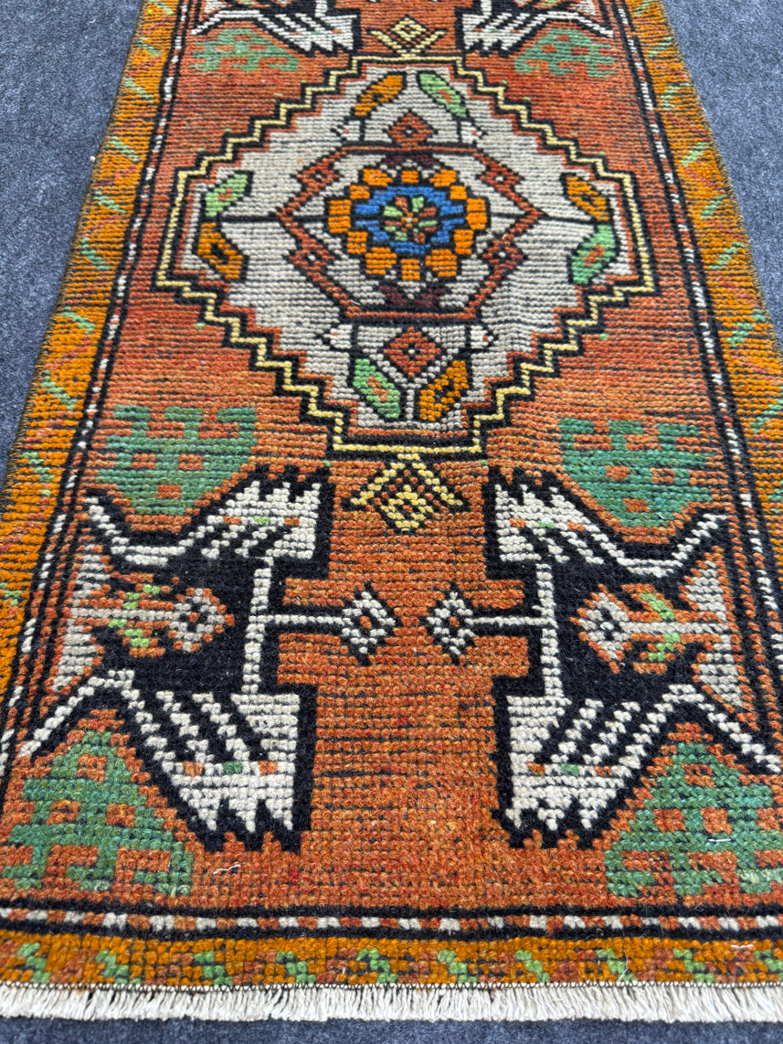 Turkish Yastik Rug 1'8" x 3'1" #24037