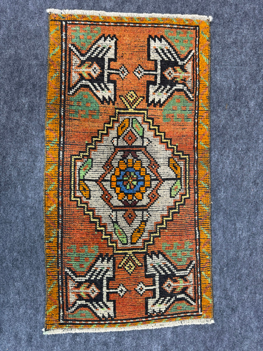 Turkish Yastik Rug 1'8" x 3'1" #24037