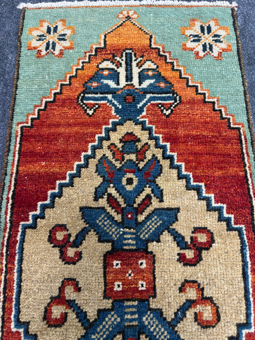 Turkish Yastik Rug 1'3" x 2'10" #24038