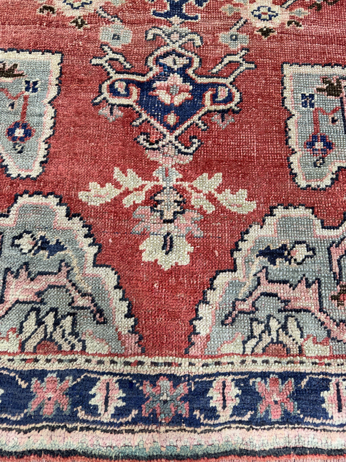 Turkish Vintage Rug 3'8'' x 5'10'' #24591